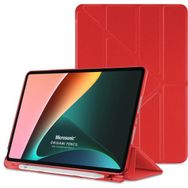 Microsonic Xiaomi Pad 6 Origami Pencil Kırmızı Kılıf