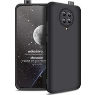 Microsonic Xiaomi Poco F2 Pro Double Dip 360 Protective Siyah Kılıf