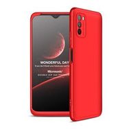Microsonic Xiaomi Poco M3 Double Dip 360 Protective Kırmızı Kılıf