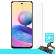 Microsonic Xiaomi Poco M3 Pro Tempered Glass Cam Ekran Koruyucu