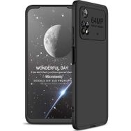 Microsonic Xiaomi Poco M4 Pro 4G Double Dip 360 Protective Siyah Kılıf