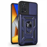 Microsonic Xiaomi Poco M4 Pro 4G Impact Resistant Lacivert Kılıf