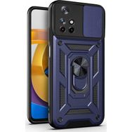 Microsonic Xiaomi Poco M4 Pro Impact Resistant Lacivert Kılıf