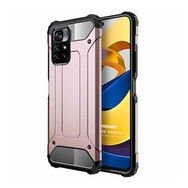 Microsonic Xiaomi Poco M4 Pro Rugged Armor Rose Gold Kılıf