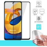 Microsonic Xiaomi Poco M4 Pro Seramik Matte Flexible Siyah Ekran Koruyucu