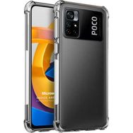 Microsonic Xiaomi Poco M4 Pro Shock Absorbing Şeffaf Kılıf