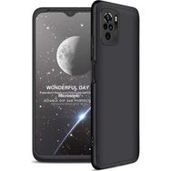 Microsonic Xiaomi Poco M5S Double Dip 360 Protective Siyah Kılıf