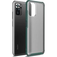 Microsonic Xiaomi Poco M5s Frosted Frame Yeşil Kılıf