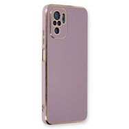 Microsonic Xiaomi Poco M5s Olive Plated Lila Kılıf