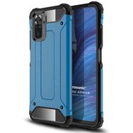 Microsonic Xiaomi Poco M5s Rugged Armor Mavi Kılıf
