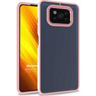 Microsonic Xiaomi Poco X3 NFC Bright Planet Rose Gold Cep Telefonu Kılıfı