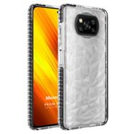 Microsonic Xiaomi Poco X3 NFC Prism Hybrid Siyah Kılıf