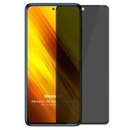 Microsonic Xiaomi Poco X3 NFC Privacy 5D Gizlilik Filtreli Siyah Cam Ekran Koruyucu