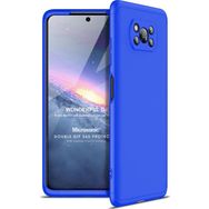 Microsonic Xiaomi Poco X3 Pro Double Dip 360 Protective Mavi Cep Telefonu Kılıfı