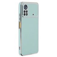 Microsonic Xiaomi Poco X4 Pro 5G Olive Plated Yeşil Cep Telefonu Kılıfı