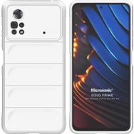 Microsonic Xiaomi Poco X4 Pro 5G Oslo Prime Beyaz Cep Telefonu Kılıfı
