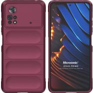 Microsonic Xiaomi Poco X4 Pro 5G Oslo Prime Bordo Cep Telefonu Kılıfı
