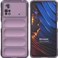 Microsonic Xiaomi Poco X4 Pro 5G Oslo Prime Lila Cep Telefonu Kılıfı