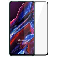 Microsonic Xiaomi Poco X5 5G Tam Kaplayan Temperli Siyah Cam Ekran Koruyucu