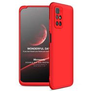 Microsonic Xiaomi Redmi 10 2022 Double Dip 360 Protective Kırmızı Cep Telefonu Kılıfı
