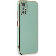 Microsonic Xiaomi Redmi 10 2022 Olive Plated Yeşil Kılıf