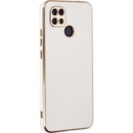 Microsonic Xiaomi Redmi 10A Olive Plated Beyaz Kılıf