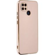 Microsonic Xiaomi Redmi 10A Olive Plated Pembe Kılıf