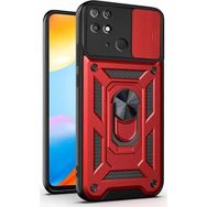 Microsonic Xiaomi Redmi 10C Impact Resistant Kırmızı Kılıf