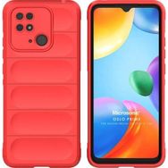 Microsonic Xiaomi Redmi 10C Oslo Prime Kırmızı Kılıf