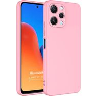 Microsonic Xiaomi Redmi 12 Groovy Soft Pembe Kılıf