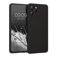 Microsonic Xiaomi Redmi 12 Matte Silicone Siyah Kılıf