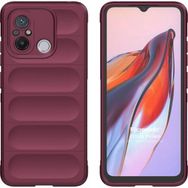Microsonic Xiaomi Redmi 12C Oslo Prime Bordo Kılıf