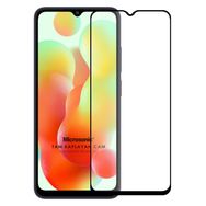 Microsonic Xiaomi Redmi 12C Tam Kaplayan Temperli Siyah Cam Ekran Koruyucu