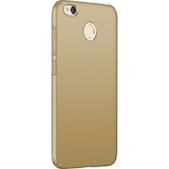 Microsonic Xiaomi Redmi 4X Slim Fit Rubber + Nano Cam Gold Kılıf