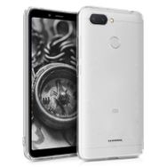 Microsonic Xiaomi Redmi 6 Transparent Soft Beyaz Kılıf