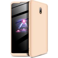 Microsonic Xiaomi Redmi 8A Double Dip 360 Protective Gold Cep Telefonu Kılıfı