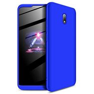 Microsonic Xiaomi Redmi 8A Double Dip 360 Protective Mavi Cep Telefonu Kılıfı