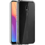 Microsonic Xiaomi Redmi 8A Uyumlu Transparent Soft Beyaz Kılıf