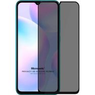 Microsonic Xiaomi Redmi 9A Privacy 5D Gizlilik Filtreli Siyah Cam Ekran Koruyucu