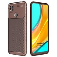 Microsonic Xiaomi Redmi 9C Legion Series Kahverengi Kılıf