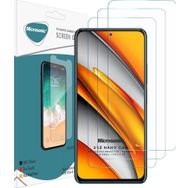 Microsonic Xiaomi Redmi K40 Pro Screen Protector Nano Glass 3 Adet Cam Ekran Koruyucu