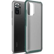 Microsonic Xiaomi Redmi Note 10 Frosted Frame Yeşil Kılıf