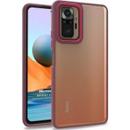 Microsonic Xiaomi Redmi Note 10 Pro Bright Planet Kırmızı Kılıf