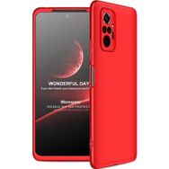 Microsonic Xiaomi Redmi Note 10 Pro Double Dip 360 Protective Kırmızı Cep Telefonu Kılıfı