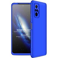 Microsonic Xiaomi Redmi Note 10 Pro Double Dip 360 Protective Mavi Cep Telefonu Kılıfı