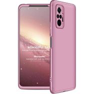 Microsonic Xiaomi Redmi Note 10 Pro Double Dip 360 Protective Rose Gold Cep Telefonu Kılıfı