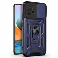 Microsonic Xiaomi Redmi Note 10 Pro Impact Resistant Lacivert Cep Telefonu Kılıfı