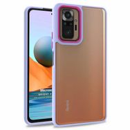 Microsonic Xiaomi Redmi Note 10 Pro Max Bright Planet Lila Cep Telefonu Kılıfı