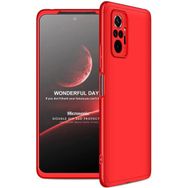 Microsonic Xiaomi Redmi Note 10 Pro Max Double Dip 360 Protective Kırmızı Cep Telefonu Kılıfı