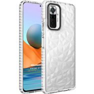Microsonic Xiaomi Redmi Note 10 Pro Max Prism Hybrid Şeffaf Cep Telefonu Kılıfı